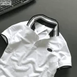Áo Thun Polo Nam Cổ Phối Bo Sọc