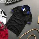 Áo Thun Polo Nam Cổ Phối Bo Sọc