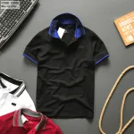Áo Thun Polo Nam Cổ Phối Bo Sọc