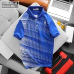 Áo thun nam cổ bẻ chấm bi