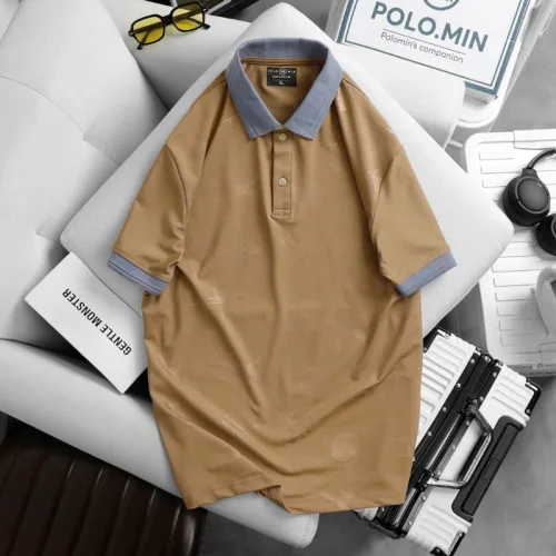 Áo Thun Nam Cổ Bẻ Họa Tiết In Hình Máy Bay (Có Size 3XL)