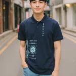 Áo Thun Nam Cổ Bẻ Pack Horse In Chữ Stay 1978 Cao Cấp (Có Size 3x)