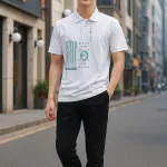 Áo Thun Nam Cổ Bẻ Pack Horse In Chữ Stay 1978 Cao Cấp (Có Size 3x)