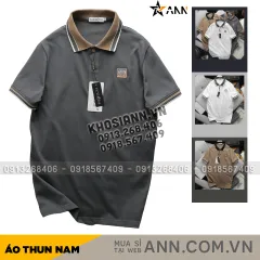 Áo Thun Nam Cổ Bẻ Pack Horse Thêu Nổi Logo Chữ KK (Có size 3x)