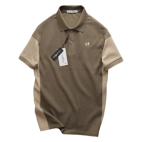 Áo Thun Nam Cổ Bẻ PackHorse Thêu Nổi Logo Con Ngựa (Có size 3x)