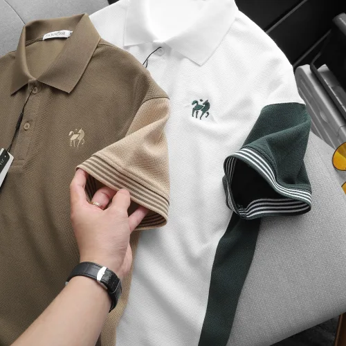 Áo Thun Nam Cổ Bẻ PackHorse Thêu Nổi Logo Con Ngựa (Có size 3x)