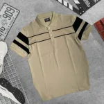 Áo Thun Nam Cổ Bẻ Phối Sọc Áo Trẻ Trung (Có Size 3XL)
