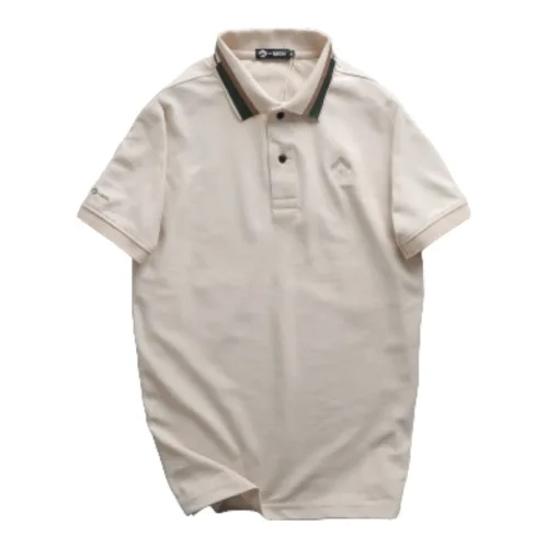 Áo Thun Nam Cổ Bẻ Thêu Chữ G (Có size 3x)