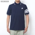 Áo Thun Nam Có Cổ Cá Sấu Đốm Thêu Logo (Có Size 3XL)