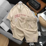 Áo Thun Nam Cổ Tròn - Áo Nam In Chữ College 1986 Trước Ngực Trẻ Trung Năng Động (Size Từ M Đến XXL)