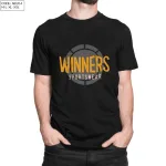 Áo Thun Nam Cổ Tròn Cotton Tay Ngắn In Chữ Winners