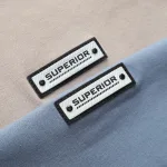 Áo Thun Nam Cổ Tròn Phối Tag Chữ Superior