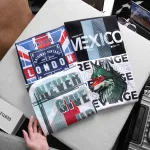 Áo Thun Nam Cổ Tròn Rurumen Mexico Màu Đen Big Size