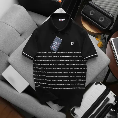 Áo Thun Nam Polo Cổ Bẻ Thêu Logo SRB Sọc Chữ (Có size 3x)