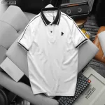 Áo Thun Nam Polo Cổ Bẻ Thêu Logo Vải music tổ ong