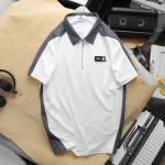 Áo Thun Nam Polo Pack Horse Cổ Bẻ Phối Dây Kéo