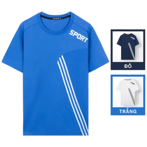 Áo Thun Nam Thể Thao Cổ Tròn Sport