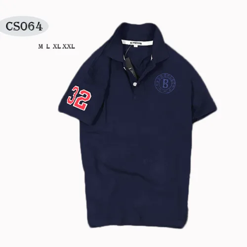 Áo Thun Nam Polo Thêu Tay Số 32 Cao Cấp