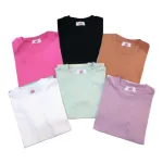 Áo thun nữ Baby Tee loang 2 màu  ôm body từ 35kg - 55kg