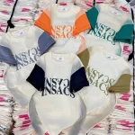 Áo thun nữ Baby Tee ôm body tay áo màu Raglan từ 35kg - 55kg