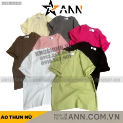 Áo thun nữ Baby Tee ôm body tay ngắn Trơn từ 35kg - 55kg