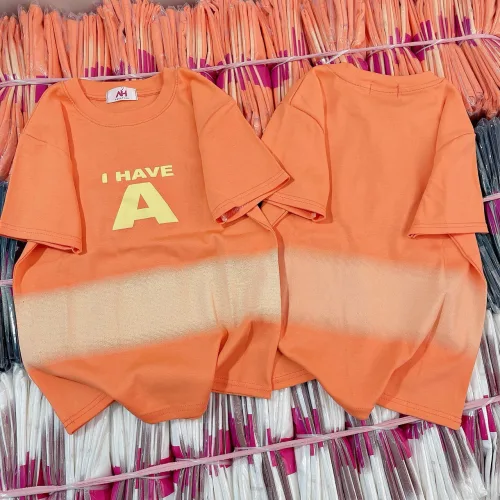 Áo thun nữ Baby Tee ôm body từ 35kg - 55kg In chữ A