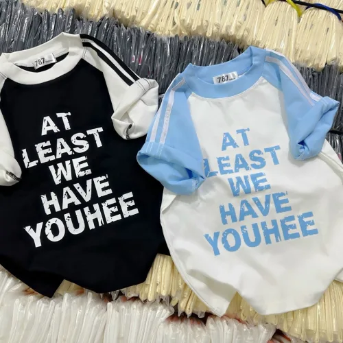 Áo thun nữ Baby Tee ôm body từ 35kg - 55kg In chữ AT LEAST