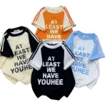 Áo thun nữ Baby Tee ôm body từ 35kg - 55kg In chữ AT LEAST