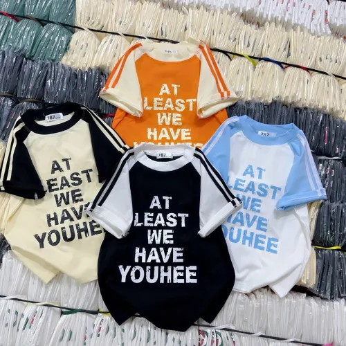 Áo thun nữ Baby Tee ôm body từ 35kg - 55kg In chữ AT LEAST