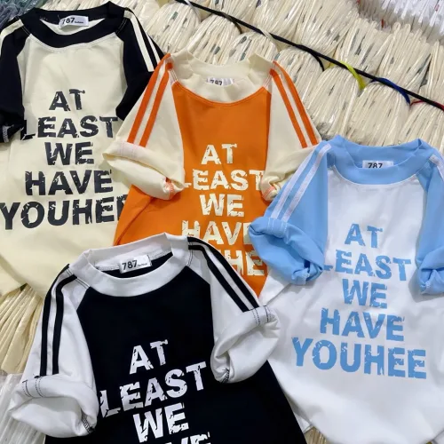 Áo thun nữ Baby Tee ôm body từ 35kg - 55kg In chữ AT LEAST