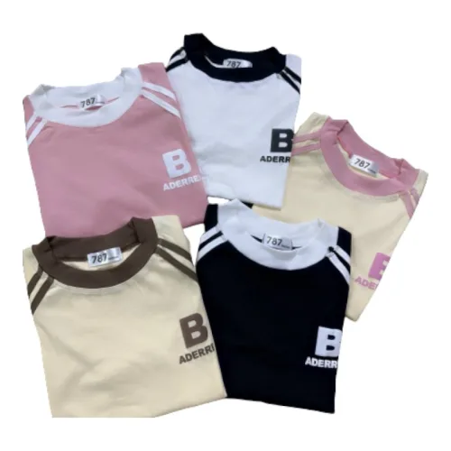 Áo thun nữ Baby Tee ôm body từ 35kg - 55kg in chữ B bên trái