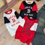 Áo thun nữ Baby Tee ôm body từ 35kg - 55kg in chữ B lớn