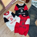 Áo thun nữ Baby Tee ôm body từ 35kg - 55kg in chữ B lớn