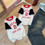 Áo thun nữ Baby Tee ôm body từ 35kg - 55kg in chữ B lớn
