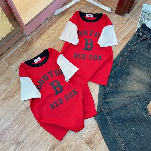 Áo thun nữ Baby Tee ôm body từ 35kg - 55kg in chữ B lớn
