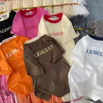 Áo thun nữ Baby Tee ôm body từ 35kg - 55kg in chữ CALEMCLUB