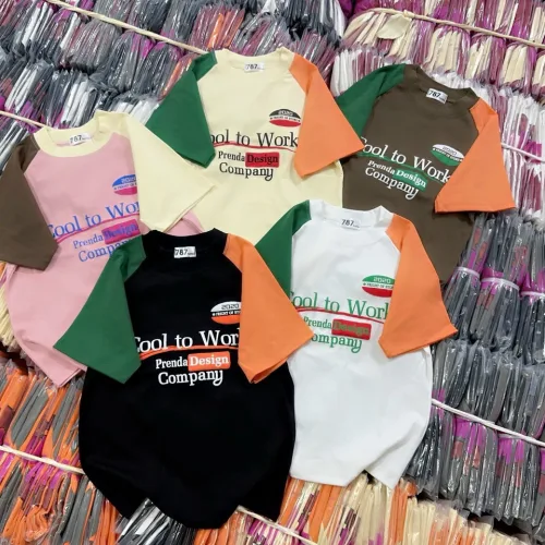 Áo thun nữ Baby Tee ôm body từ 35kg - 55kg In Chữ Cool To Work