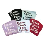 Áo thun nữ Baby Tee ôm body từ 35kg - 55kg in chữ Earn One