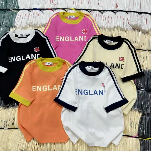 Áo thun nữ Baby Tee ôm body từ 35kg - 55kg In chữ ENGLAND