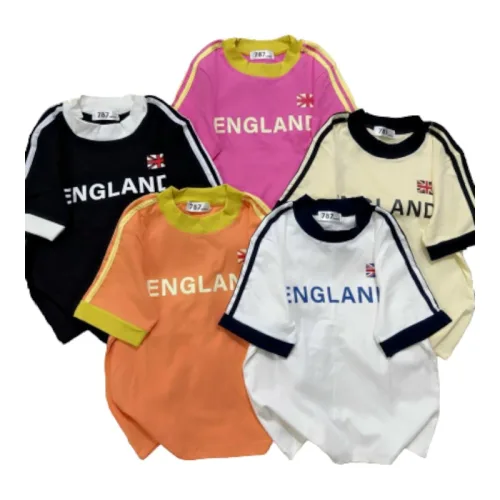 Áo thun nữ Baby Tee ôm body từ 35kg - 55kg In chữ ENGLAND