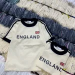 Áo thun nữ Baby Tee ôm body từ 35kg - 55kg In chữ ENGLAND