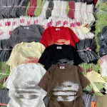 Áo thun nữ Baby Tee ôm body từ 35kg - 55kg in chữ HinMi