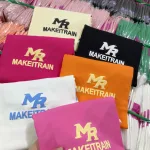 Áo thun nữ Baby Tee ôm body từ 35kg - 55kg in chữ MAKEITRAIN