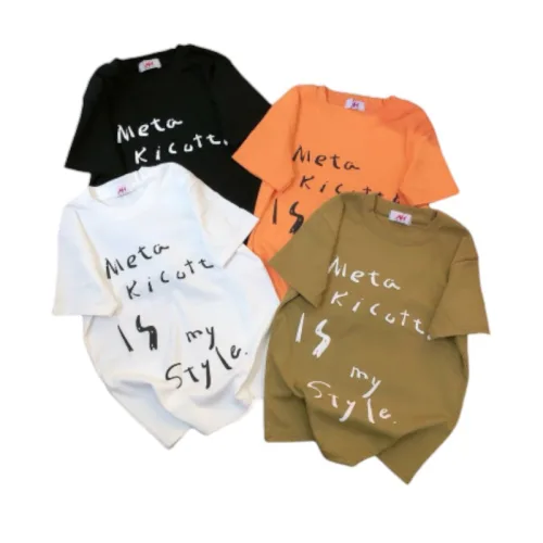Áo thun nữ Baby Tee ôm body từ 35kg - 55kg in chữ Meta