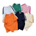 Áo thun nữ Baby Tee ôm body từ 35kg - 55kg In Chữ Nổi Aa