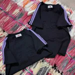 Áo thun nữ Baby Tee ôm body từ 35kg - 55kg In Chữ Nổi Aa
