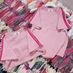 Áo thun nữ Baby Tee ôm body từ 35kg - 55kg In Chữ Nổi Aa