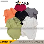 Áo thun nữ Baby Tee ôm body từ 35kg - 55kg In chữ Nổi BOSTON