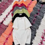 Áo thun nữ Baby Tee ôm body từ 35kg - 55kg In chữ Nổi BOSTON