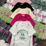 Áo thun nữ Baby Tee ôm body từ 35kg - 55kg in chữ Và Số 56
